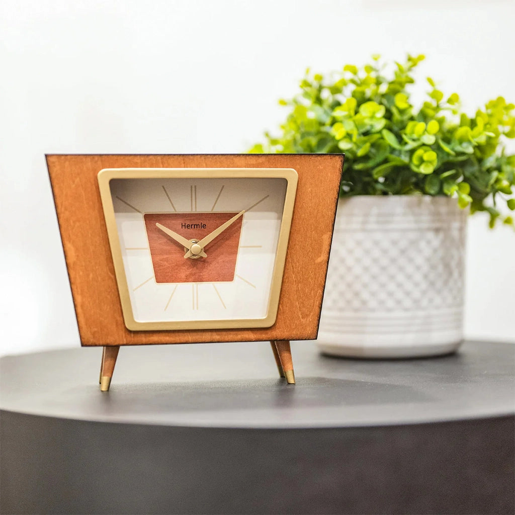 Hermle Margo Table Clock in interior design - Premier Clocks