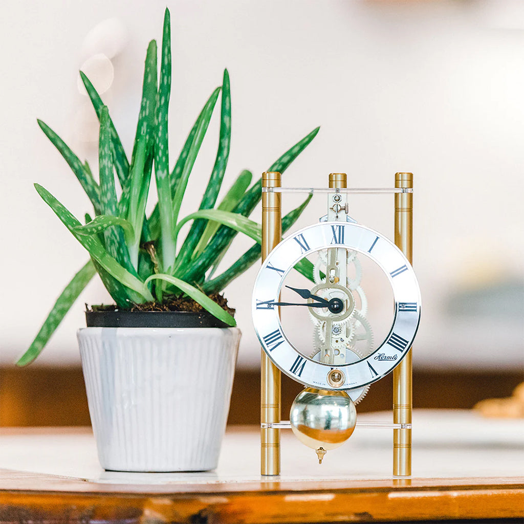 Hermle Mikal Mantel Clock in interior decor - Premier Clocks