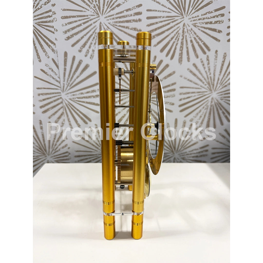 Hermle Mikal Mantel Clock real photo of the side - Premier Clocks