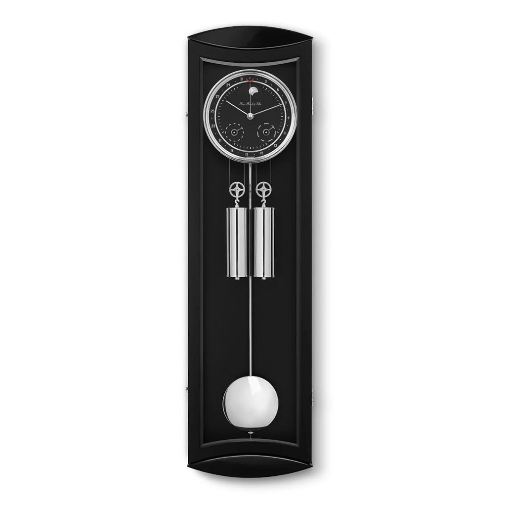 Hermle Mornington II Wall Clock in Black - Premier Clocks