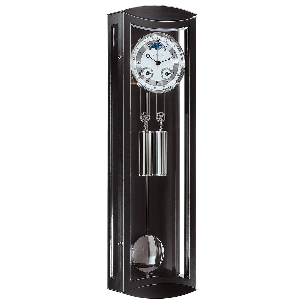 Hermle Mornington Wall Clock in Black - Premier Clocks