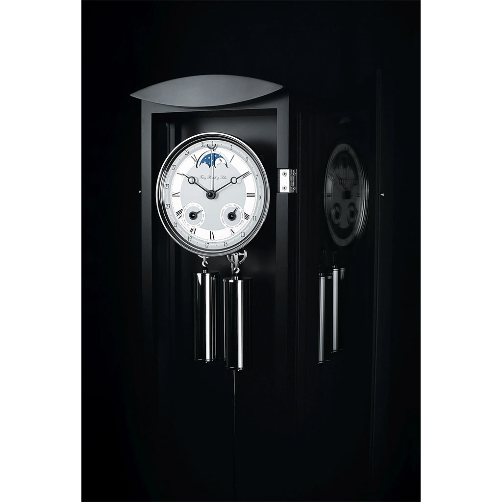 Hermle Mornington Wall Clock in Black dial - Premier Clocks