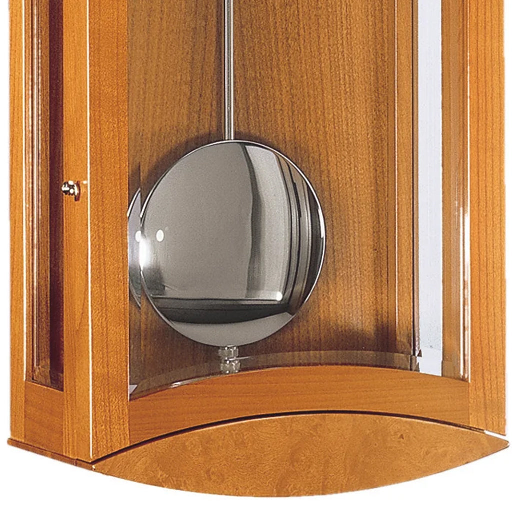 Hermle Mornington Wall Clock in Light Cherry pendulum - Premier Clocks