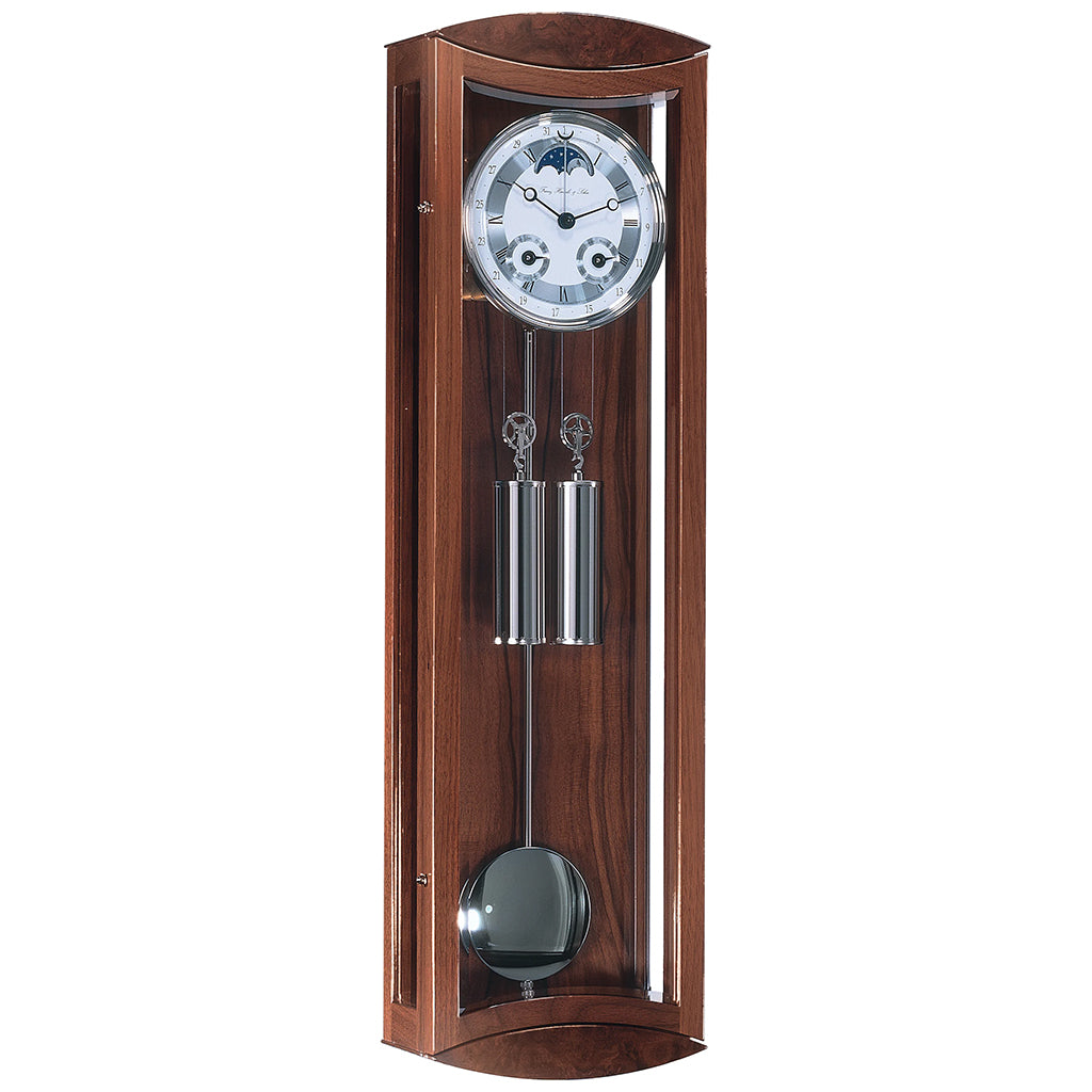 Hermle Mornington Wall Clock in Mahogany - Premier Clocks