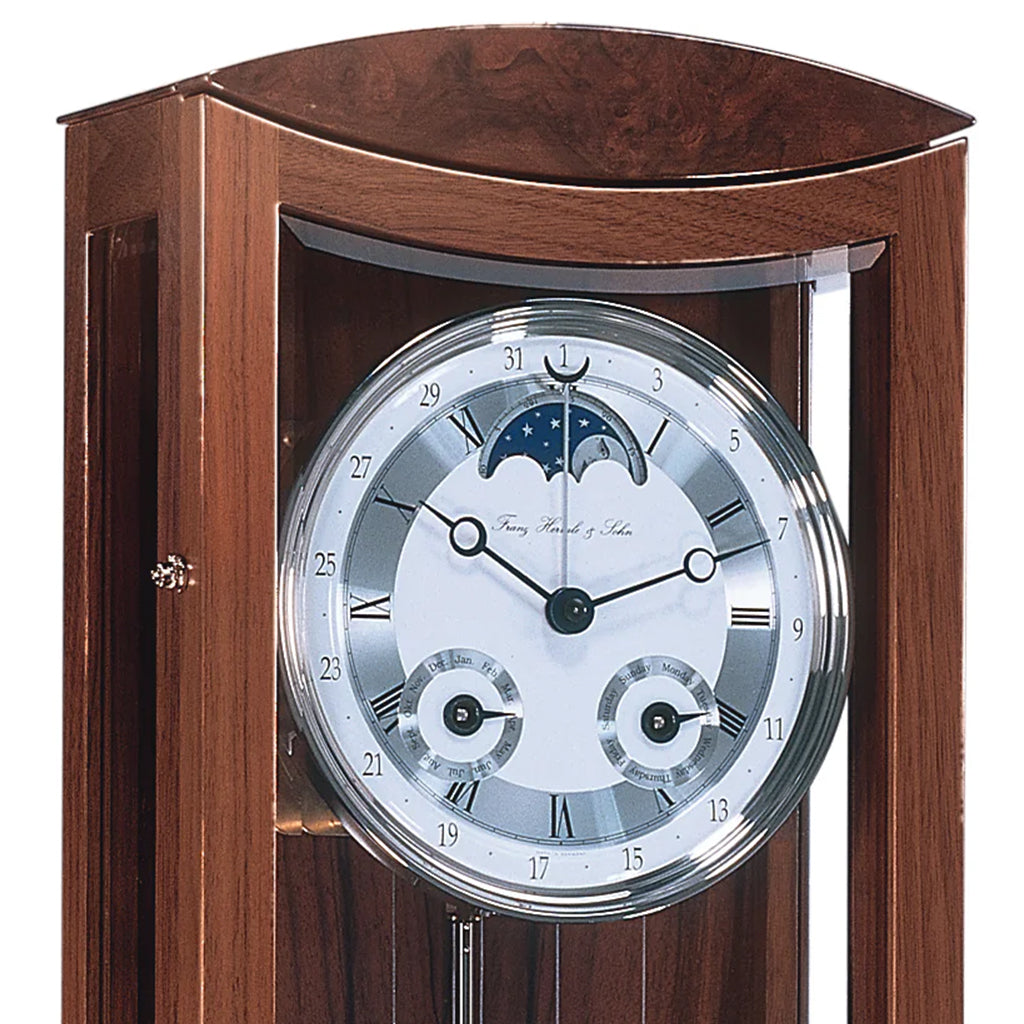 Hermle Mornington Wall Clock in Mahogany - Premier Clocks