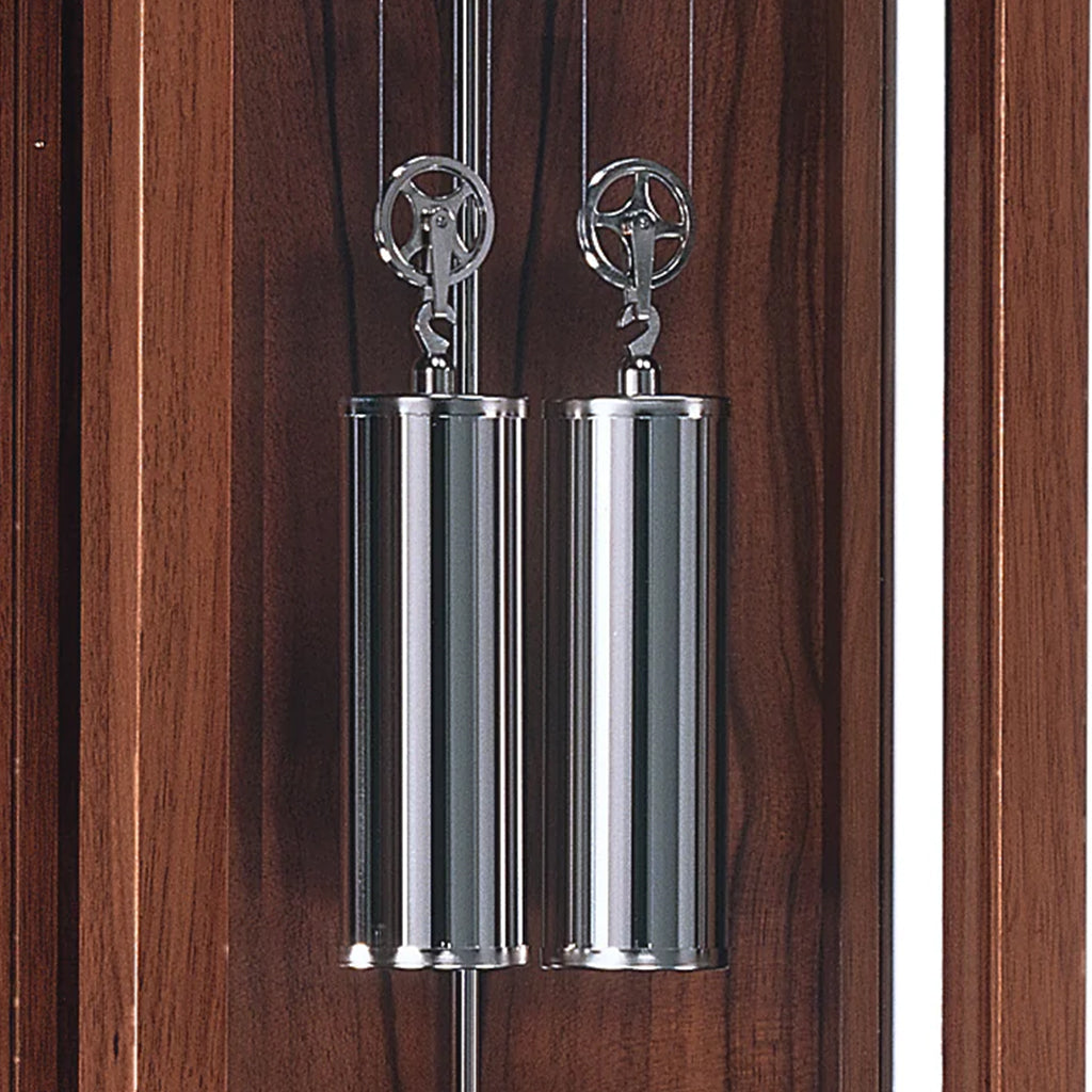 Hermle Mornington Wall Clock in Mahogany weights - Premier Clocks