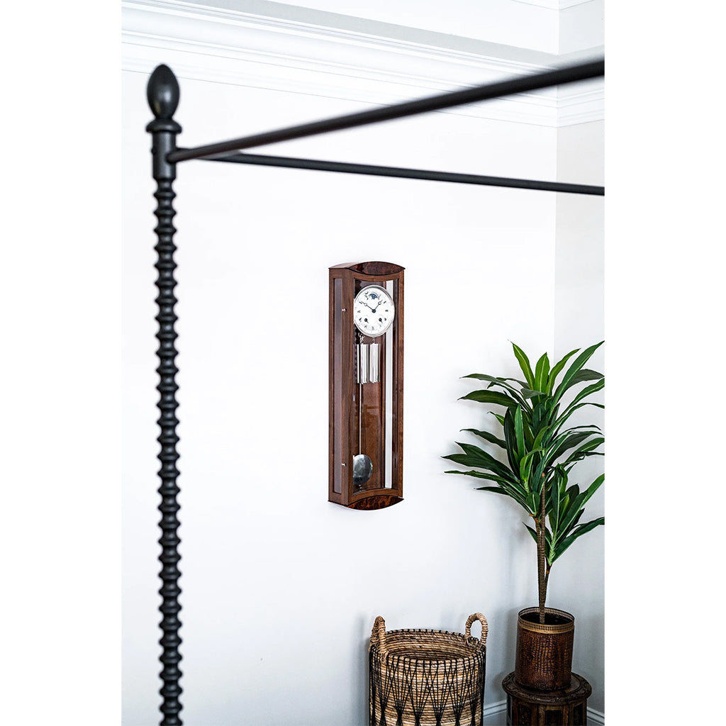 Hermle Mornington Wall Clock in Walnut