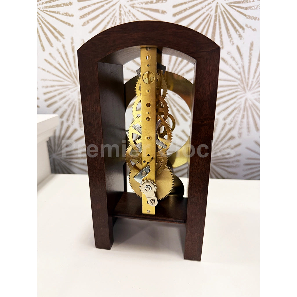 Hermle Patterson Table Clock in Walnut