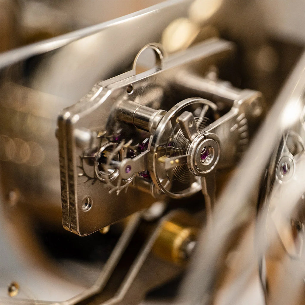 Hermle Perpetual Calendar Mantel Clock (Limited Edition) movement details - Premier Clocks