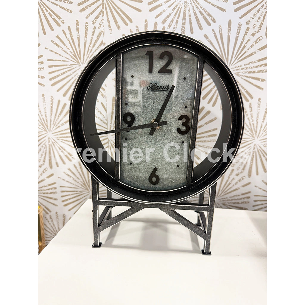 Hermle Quinton Mantel Clock real photo of the front - Premier Clocks