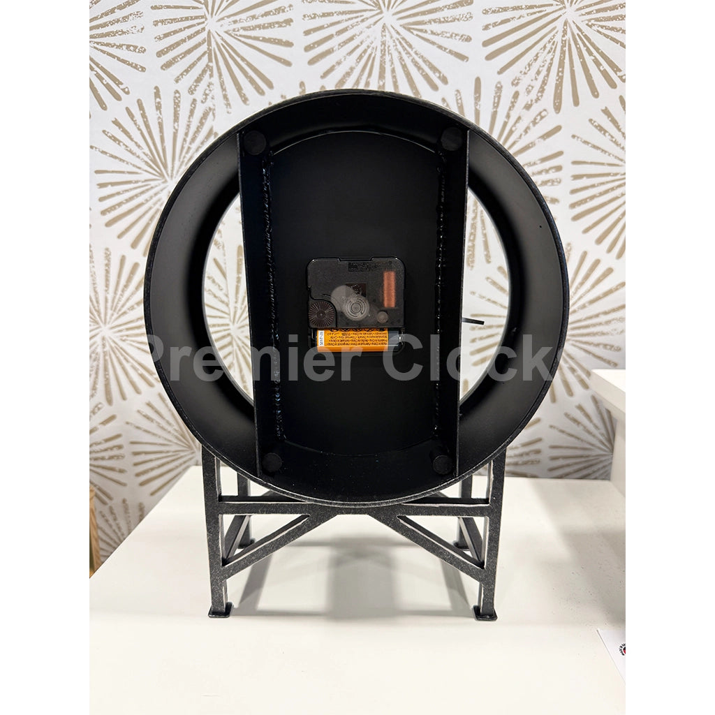 Hermle Quinton Mantel Clock real photo of the quartz movement - Premier Clocks