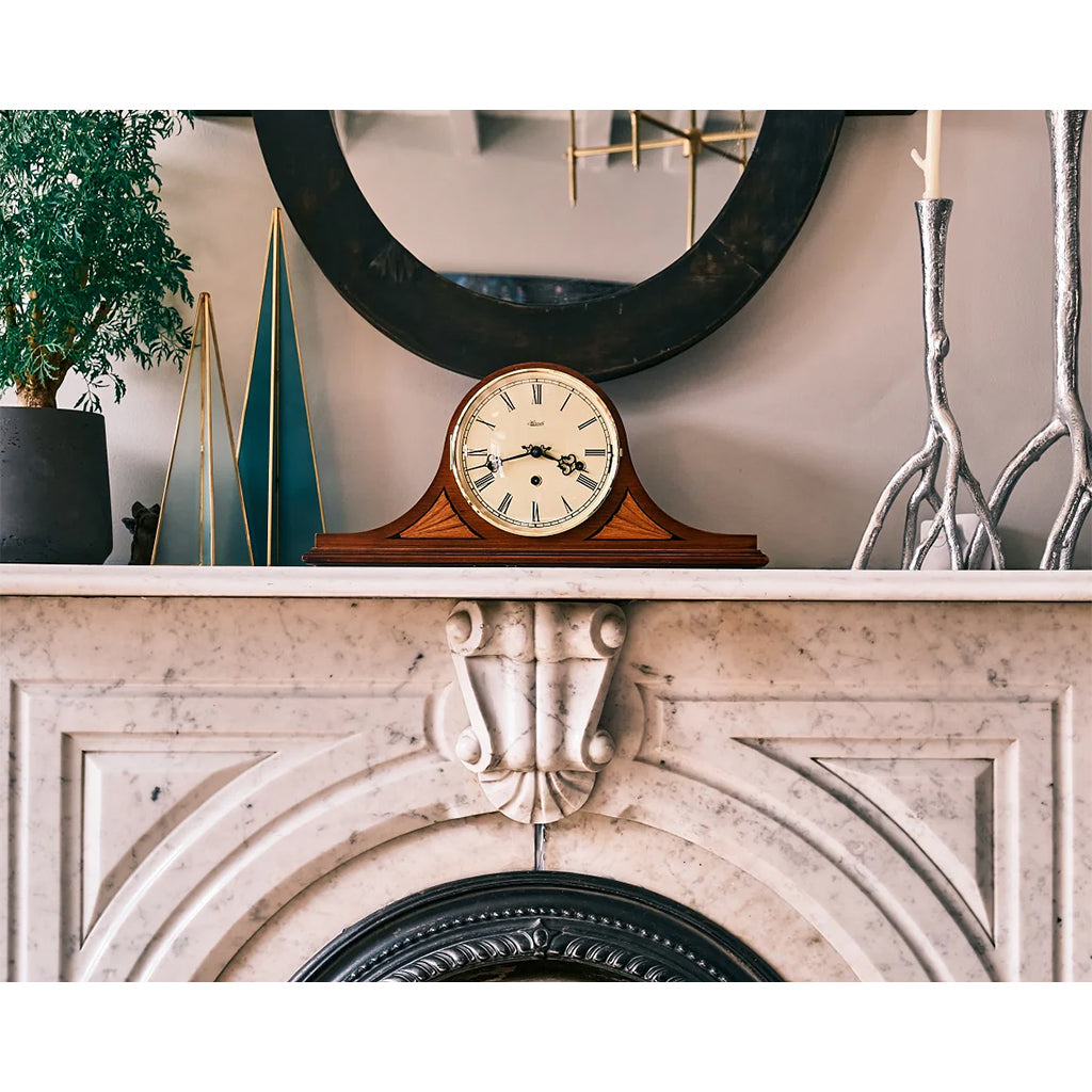 Hermle Remington Mantel Clock in interior decor - Premier Clocks