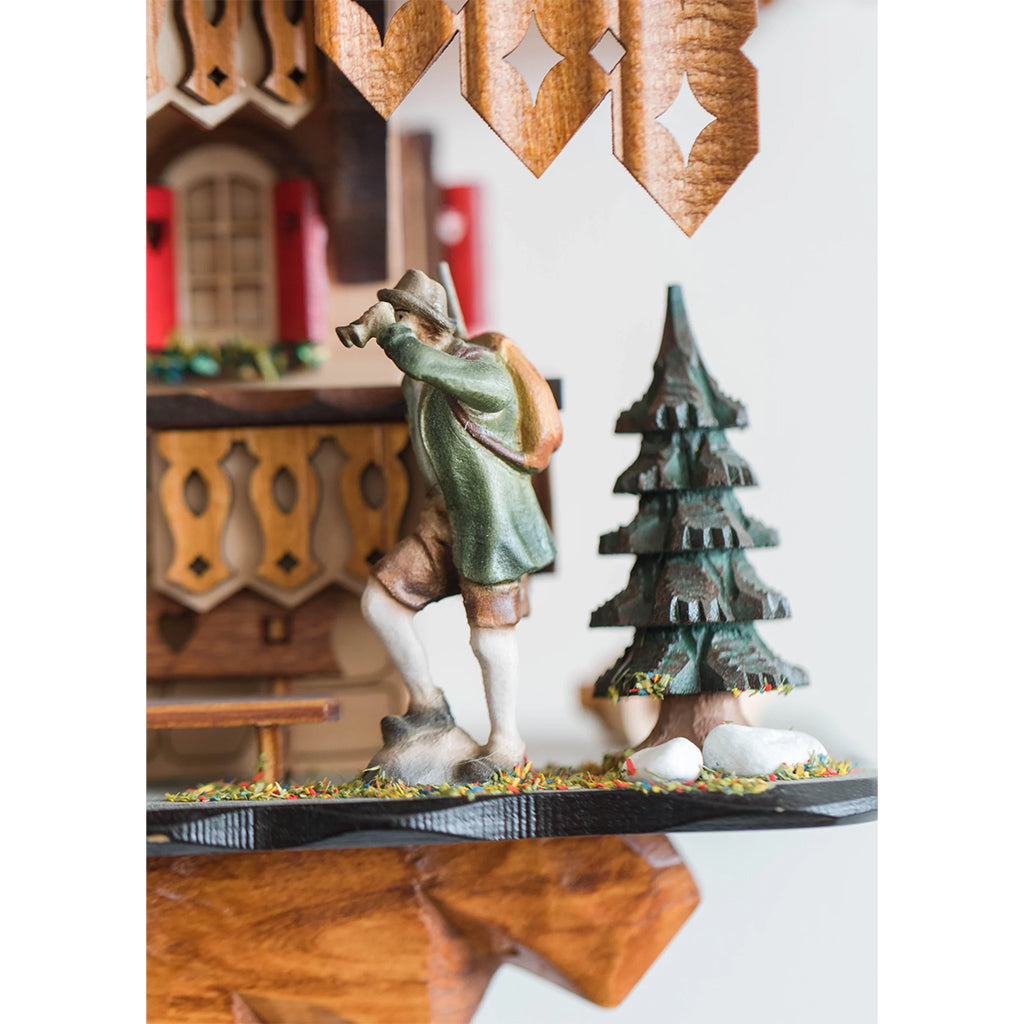 Hermle Rheinburg Cuckoo Clock figurines - Premier Clocks