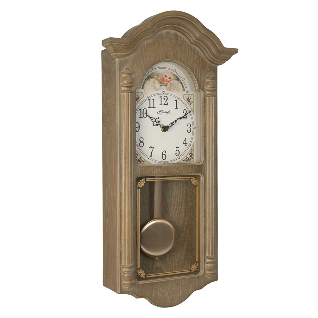 Hermle Roseland Wall Clock side - Premier Clocks