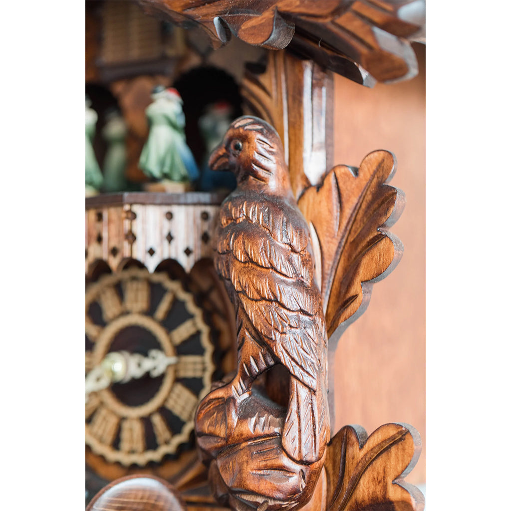 Hermle Schwarzwald Cuckoo Clock figurines - Premier Clocks