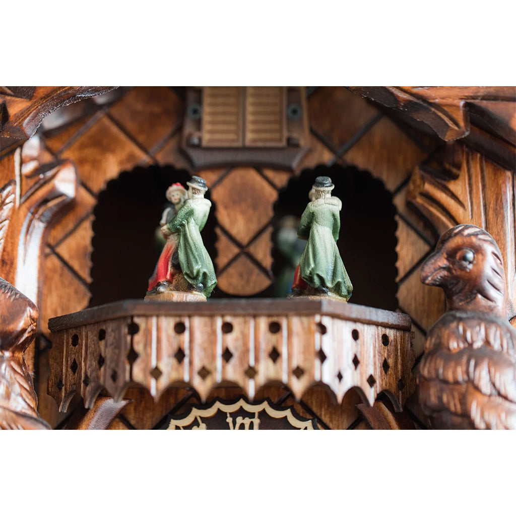 Hermle Schwarzwald Cuckoo Clock details - Premier Clocks
