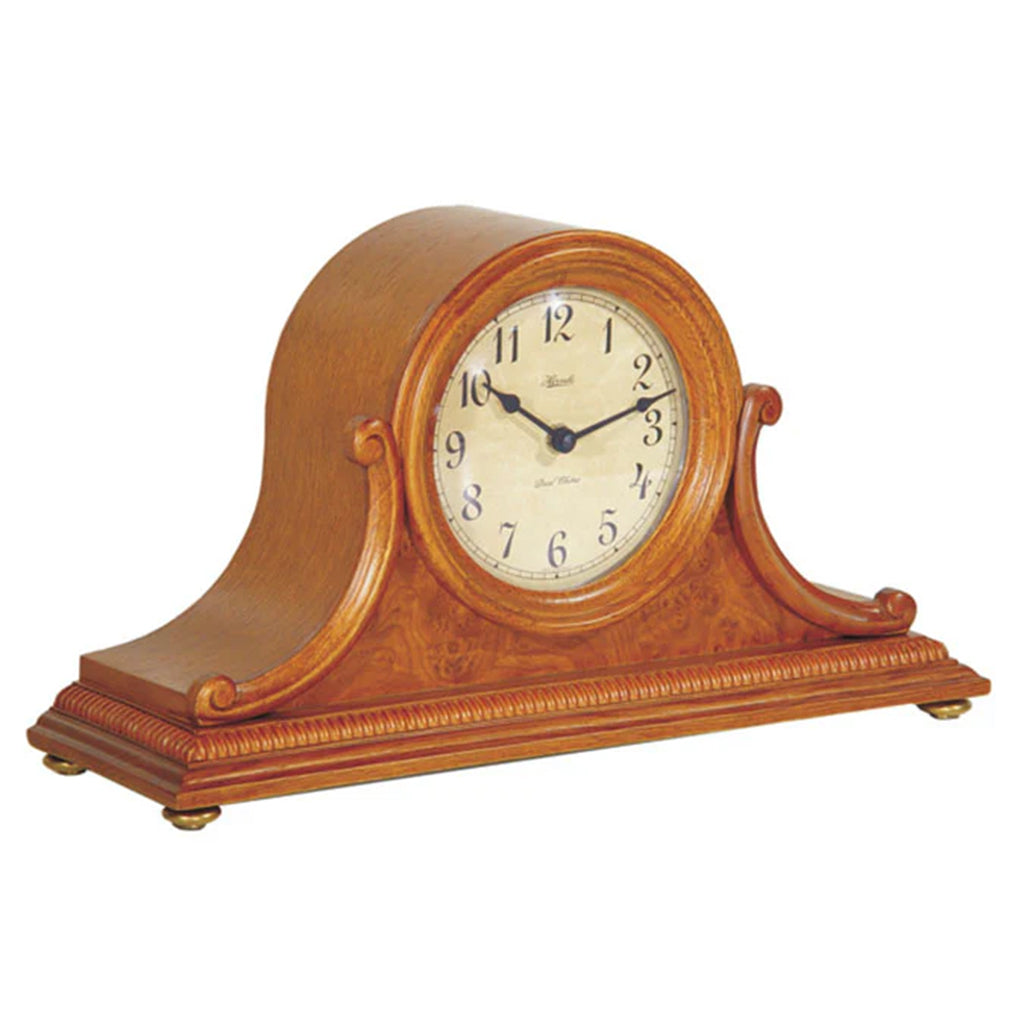 Hermle Scottsville Mantel Clock in Oak - Premier Clocks