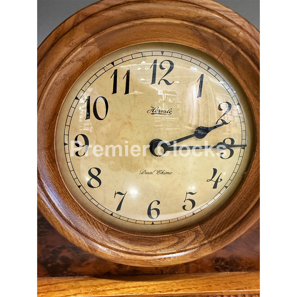 Hermle Scottsville Mantel Clock in Oak - Premier Clocks