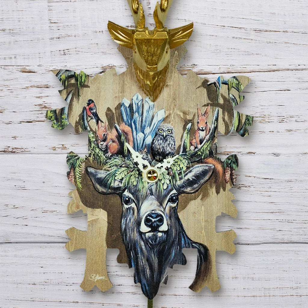 Hermle Shiloh Cuckoo Clock decor - Premier Clocks