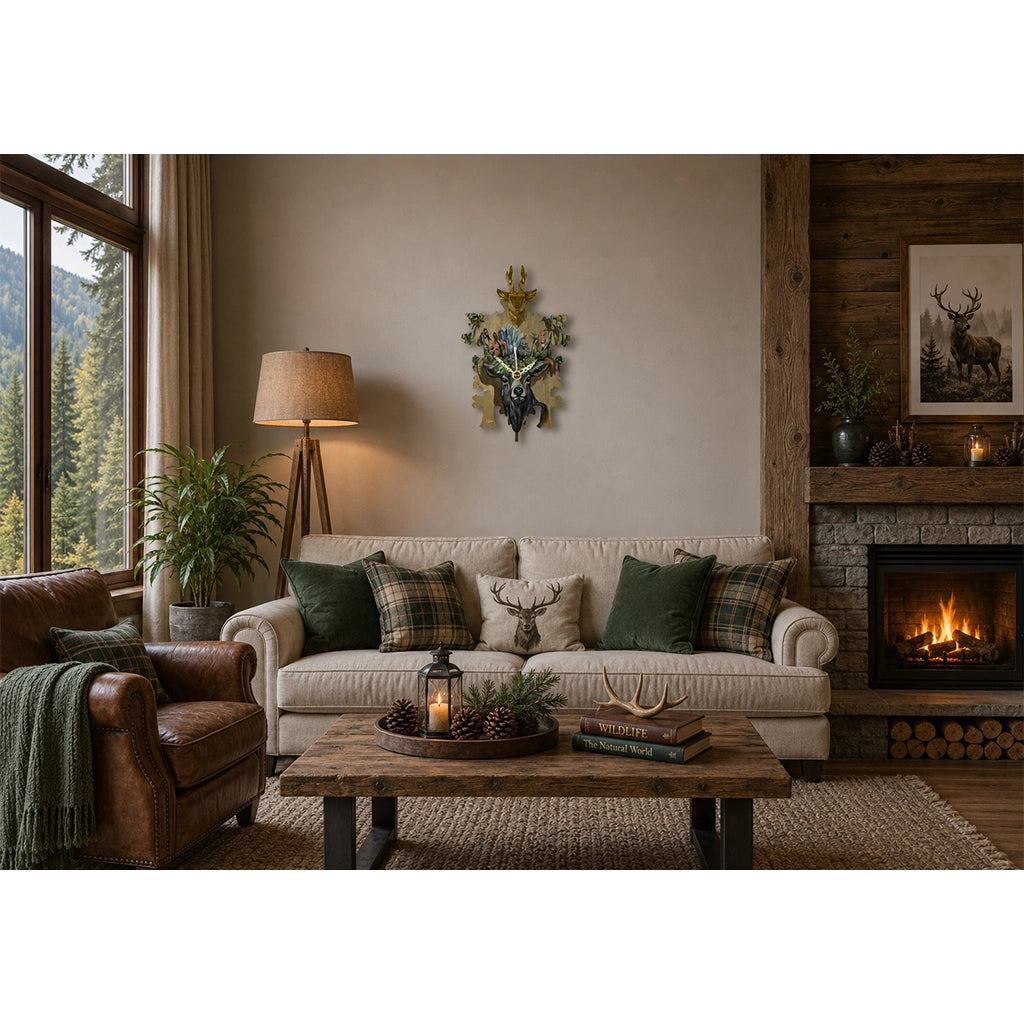 Hermle Shiloh Cuckoo Clock in interior design - Premier Clocks