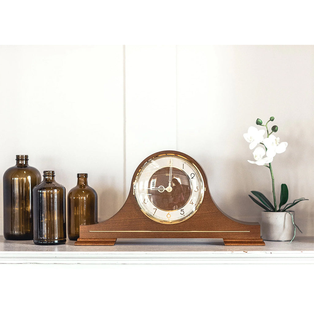 Hermle Stepney Quartz Mantel Clock in interior decor - Premier Clocks
