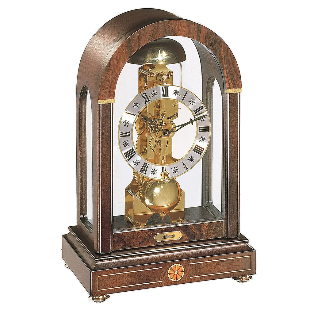 Hermle Stratford Mantel Clock in Walnut | Premier Clocks Hermle Stratford Mantel Clock in Walnut | Premier Clocks