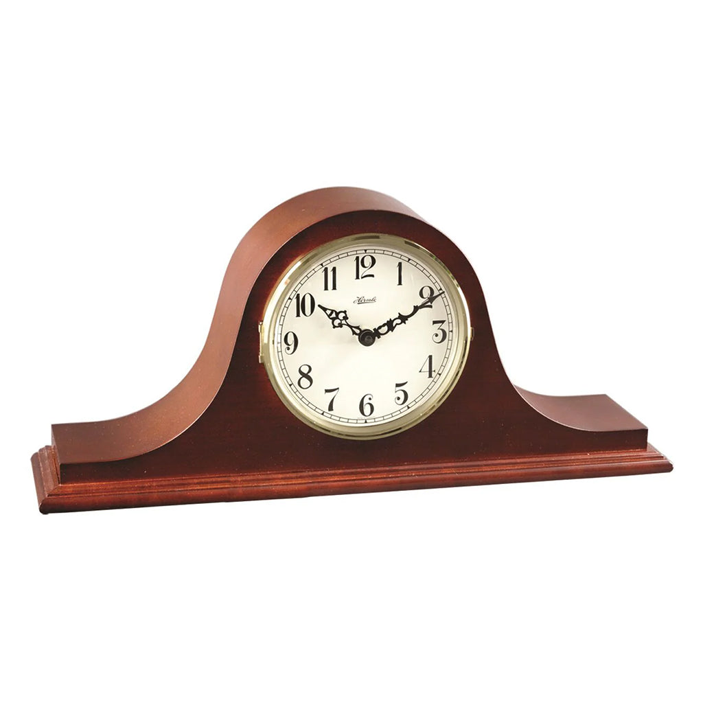 Hermle Sweet Briar Quartz Mantel Clock in Cherry - Premier Clocks