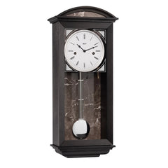 Hermle Taylor Wall Clock with Westminster Chimes in Black