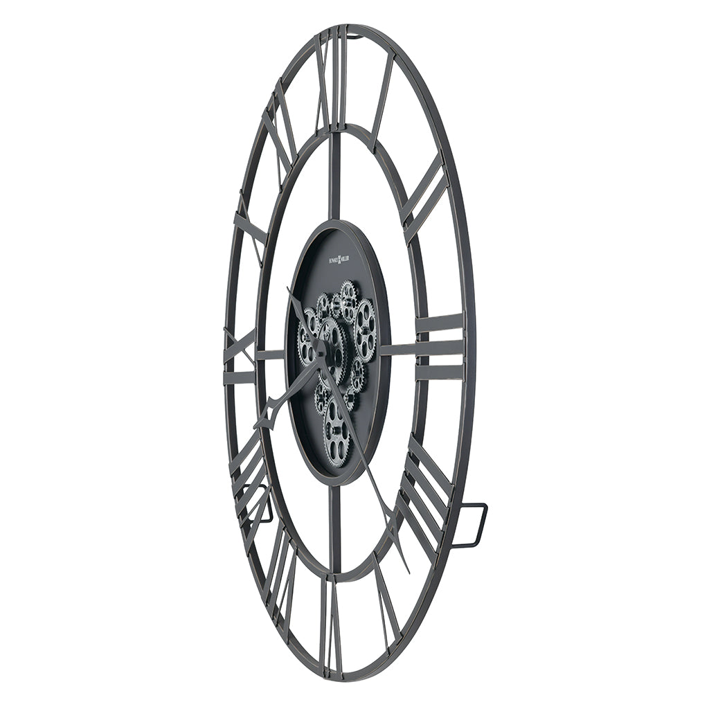 Howard Miller Aiko Wall Clock 625813 angle - Premier Clocks