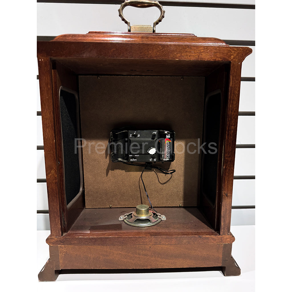 Howard Miller Akron Mantel Clock 635125 real photo of the quartz movement - Premier Clocks