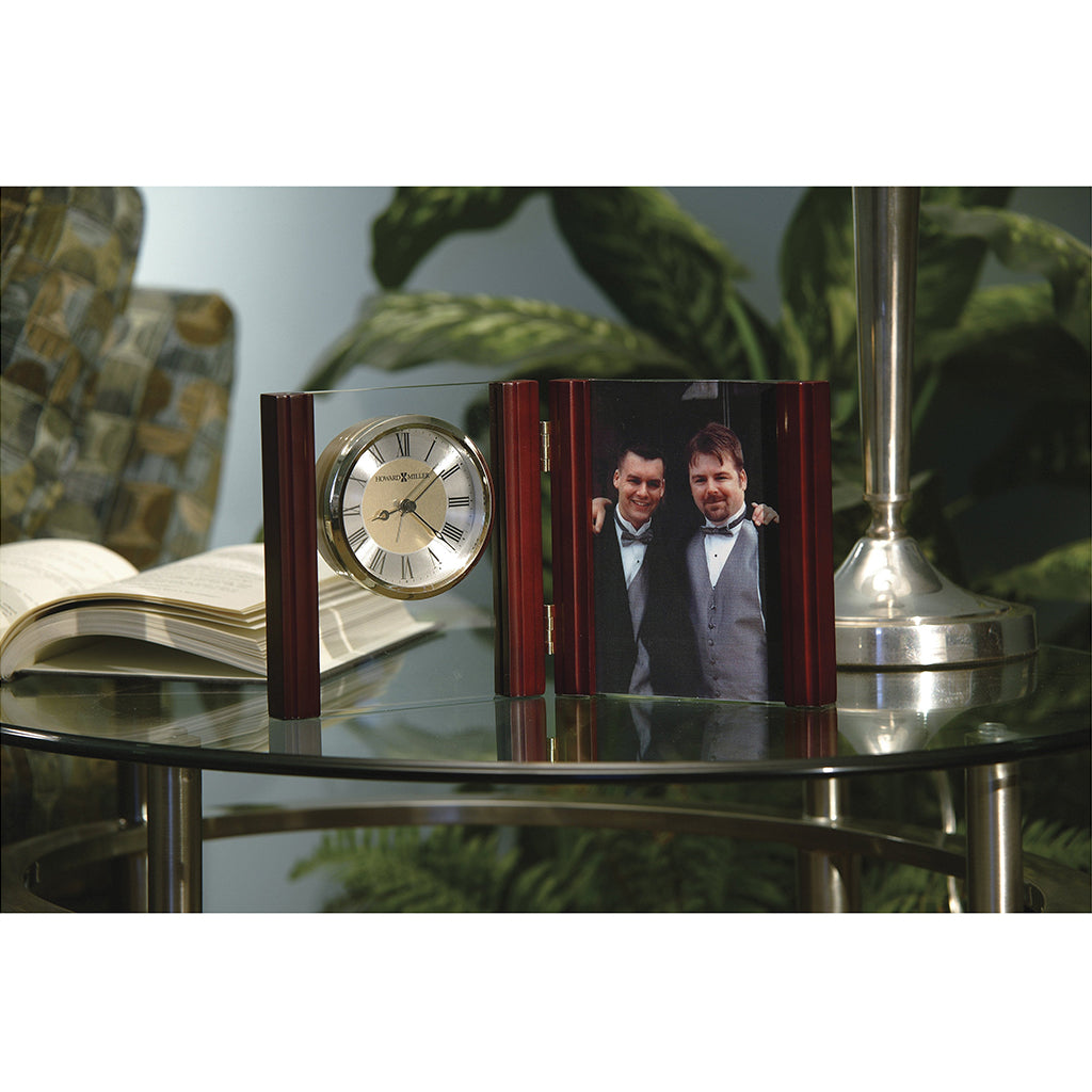 Howard Miller Alex Table Clock 645618 in interior decor - Premier Clocks