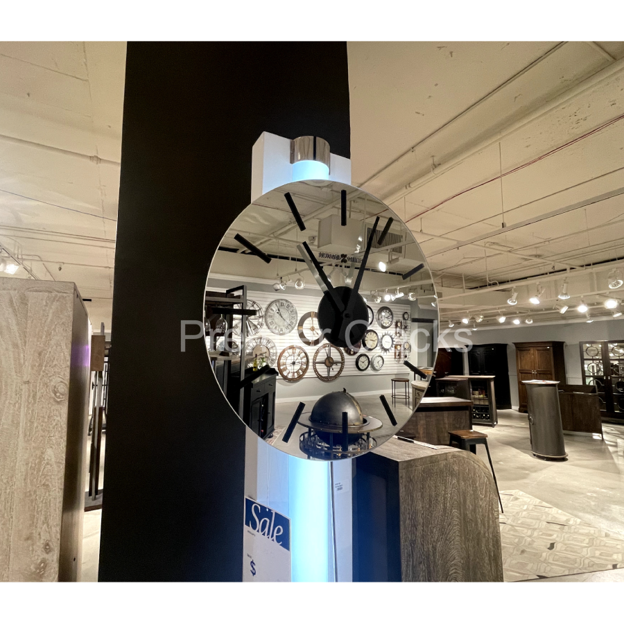 Howard Miller Alina II LED light Floor Clock 615151 - modern grandfather clock - Premier Clocks