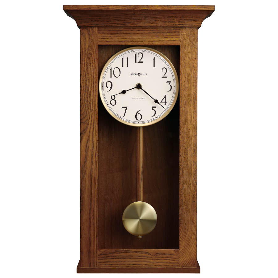 Howard Miller Allegheny Wall Clock 625759 front - Premier Clocks