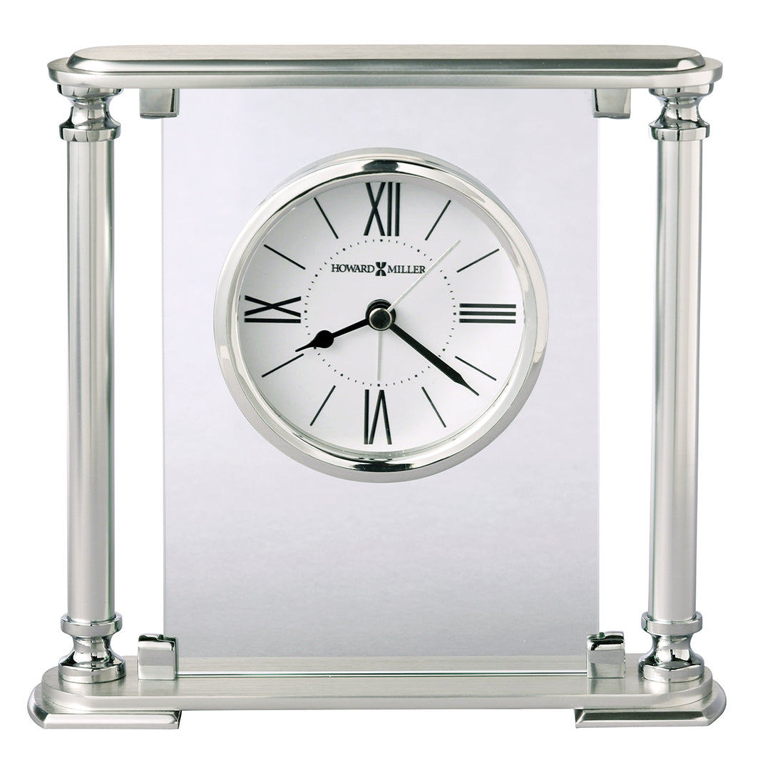 Howard Miller Ambassador Table Clock 645840 front - Premier Clocks