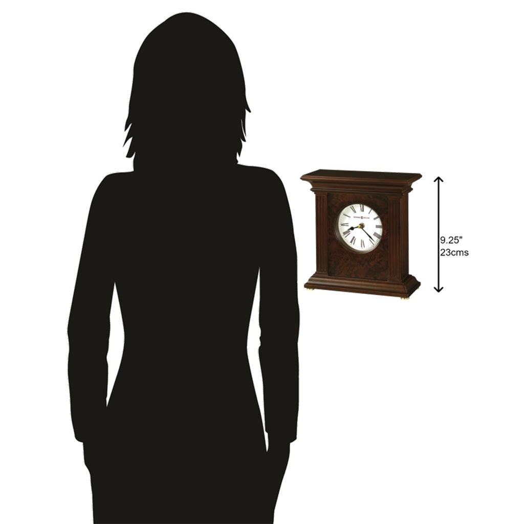 Howard Miller Andover Mantel Clock 635171 scale - Premier Clocks