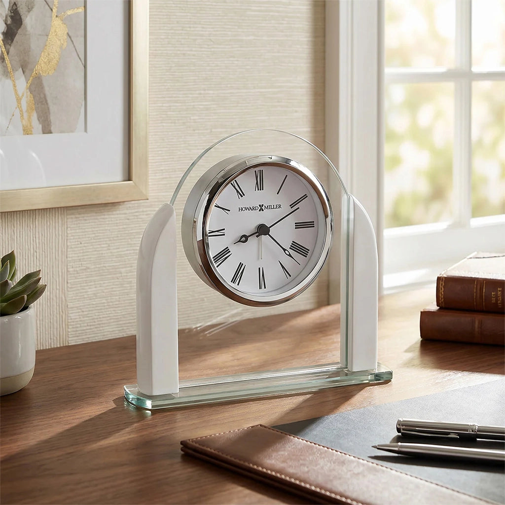 Howard Miller Arctic Crest Table Clock 645849 in interior design - Premier Clocks
