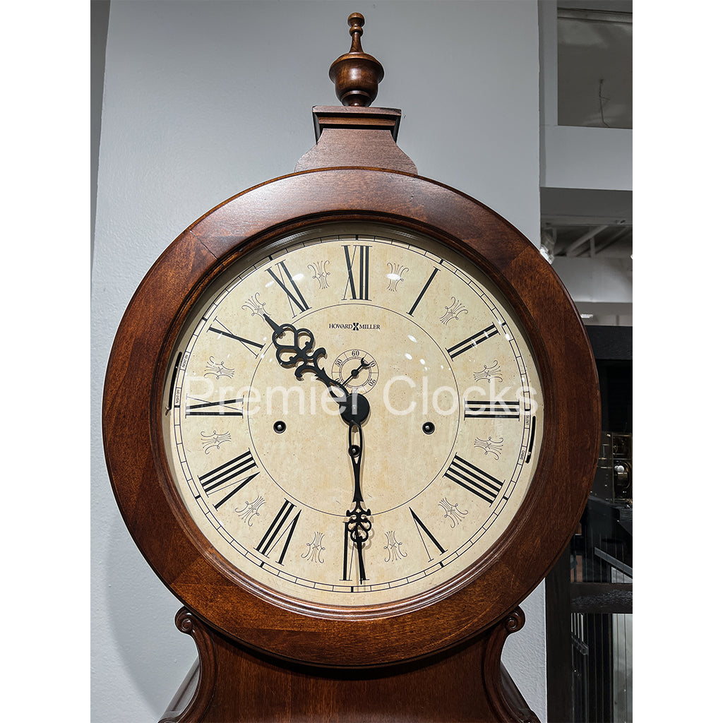 Howard Miller Arendal Grandfather Clock 611005 real photo of the dial - Premier Clocks