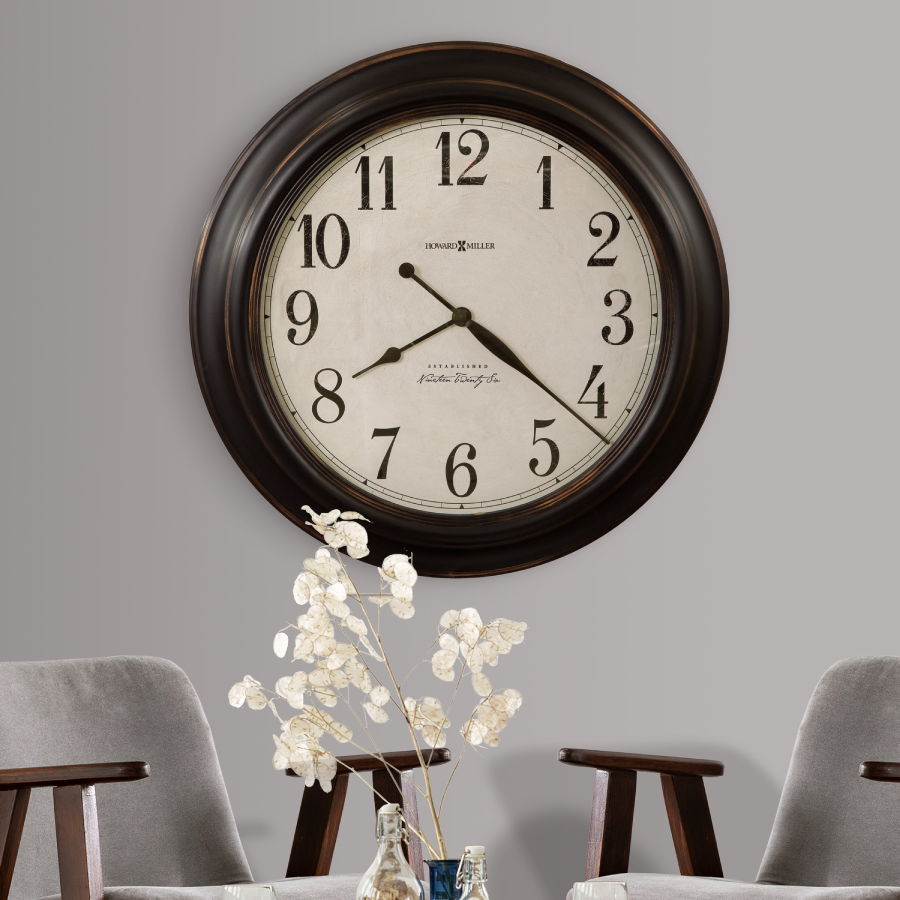 Howard Miller Ashby Wall Clock 625648 on the wall decor - Premier Clocks