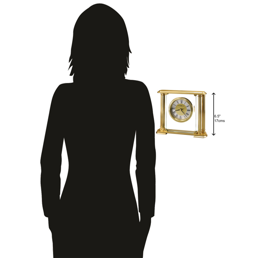 Howard Miller Athens Table Clock 613627 scale - Premier Clocks