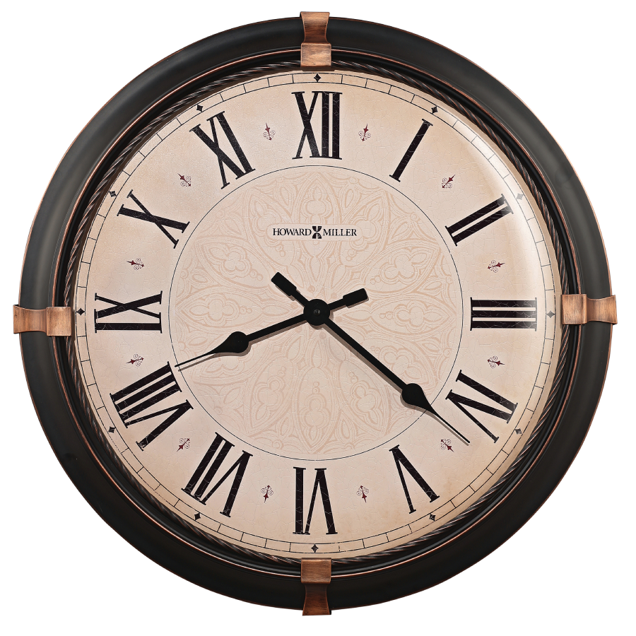 Howard Miller Atwater Wall Clock 625498 - Premier Clocks