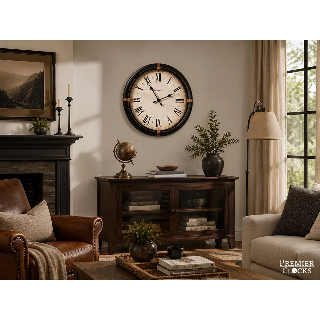 Howard Miller Atwater Wall Clock 625498 - Premier Clocks