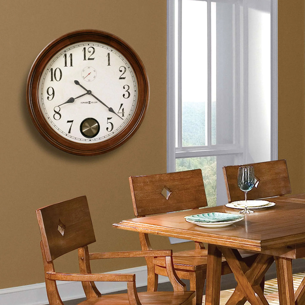 Howard Miller Auburn Wall Clock 620484 in decor - Premier Clocks