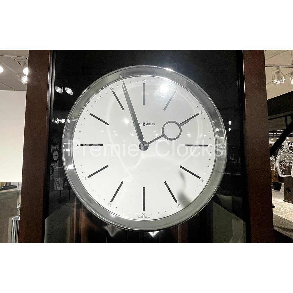 Howard Miller Avalon Floor Clock 611220 real photo of the dial - Premier Clocks