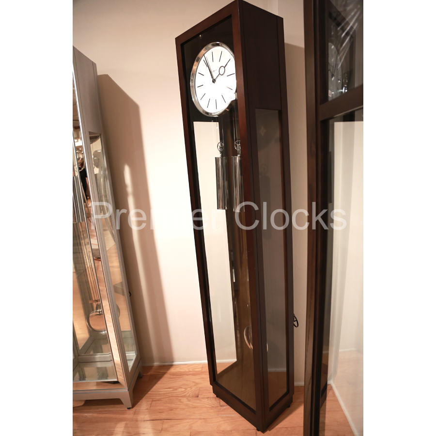 Howard Miller Avalon Floor Clock 611220 real photo of the clock side - Premier Clocks