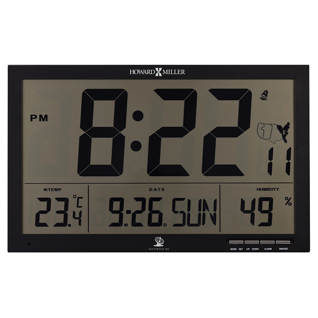 Howard Miller Ayden Digital Wall Clock 625770 - Premier Clocks