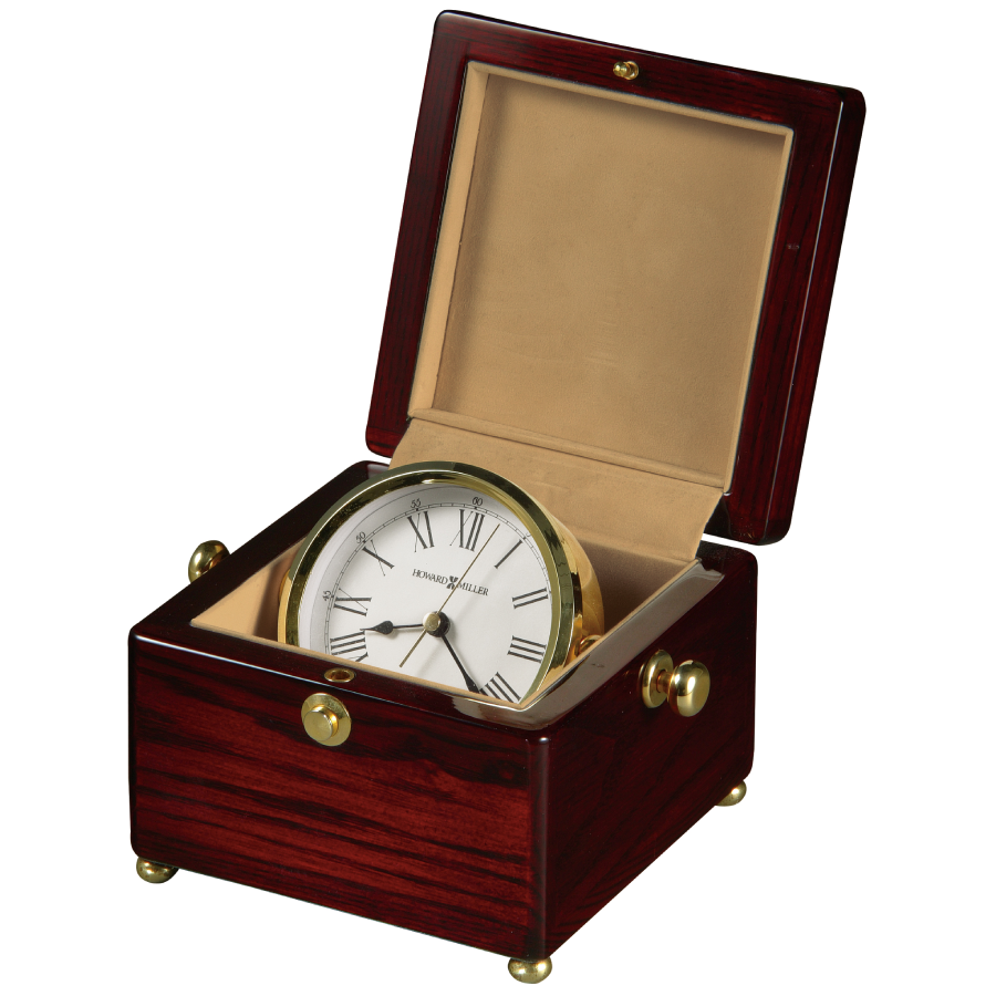 Howard Miller Bailey Table Clock 645443 adjusted position - Premier Clocks