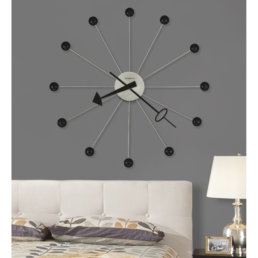 Howard Miller Ball Clock II Wall Clock 625527 in interior wall decor - Premier Clocks