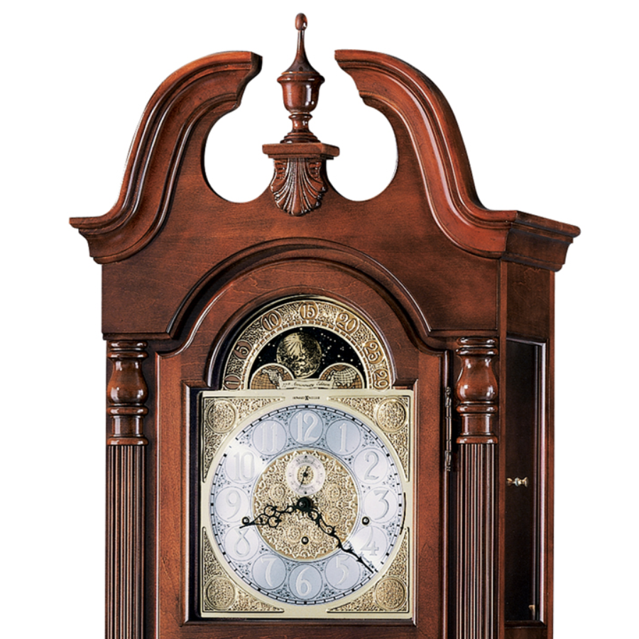 Howard Miller Benjamin Grandfather Clock 610983 dial - Premier Clocks