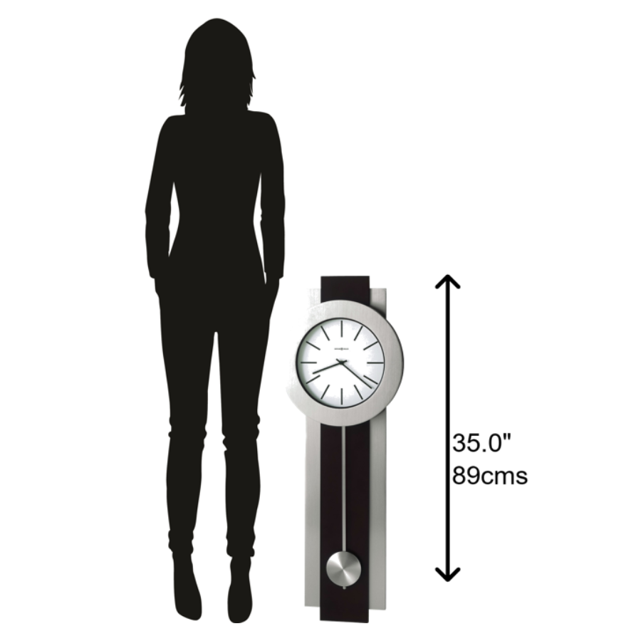 Howard Miller Bergen Wall Clock 625279 scale - Premier Clocks