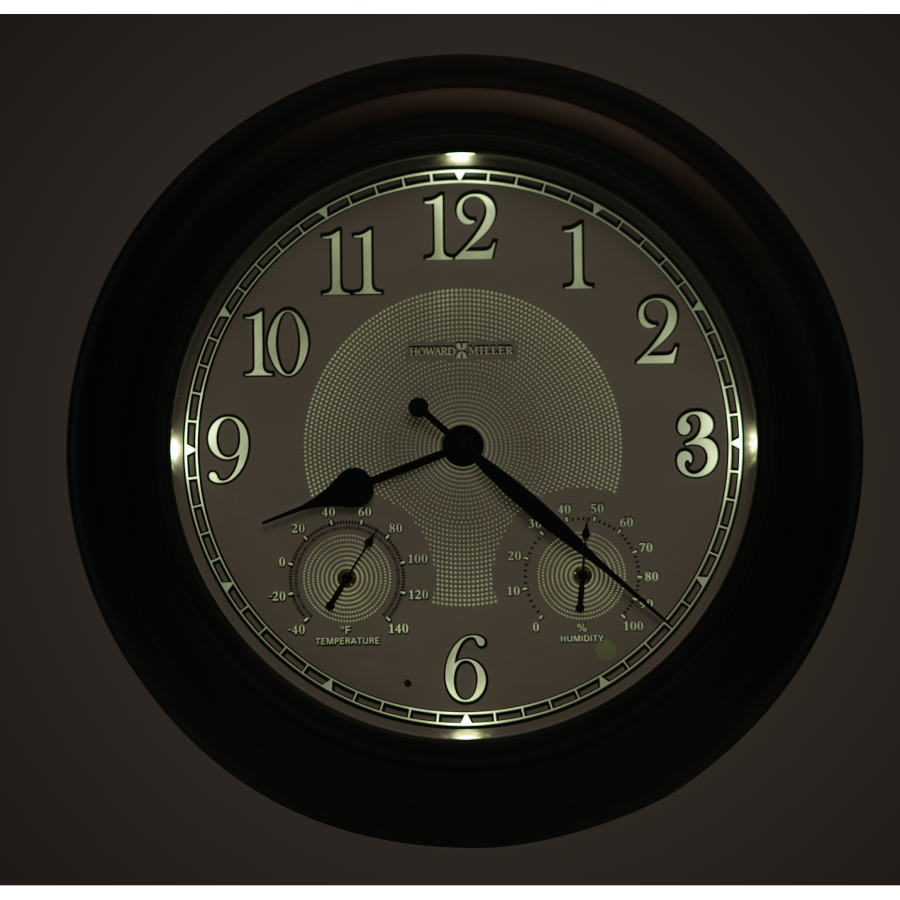 Howard Miller Briar Outdoor Wall Clock 625676 - Premier Clocks